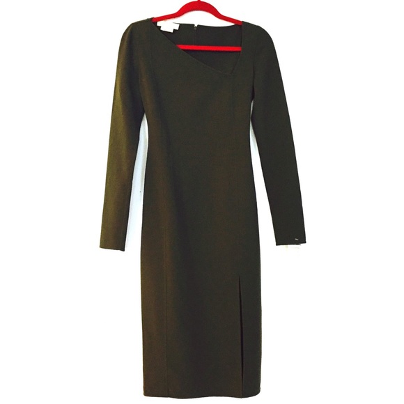 Michael Kors Collection Dresses & Skirts - Michael Kors Asymmetrical Sheath Dress